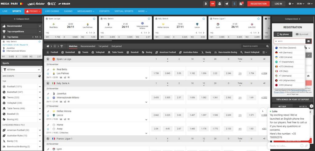 Megapari Professional Evaluation: Global Betting Options